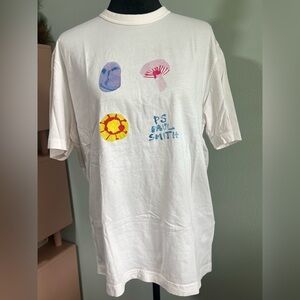 NWOT P.S. PAUL SMITH Embroidered Graphic Tee - XL